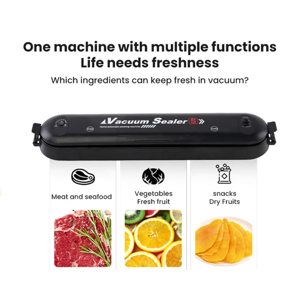 Automatic Mini Food Vacuum Sealer Machine with 10 Bags Y296