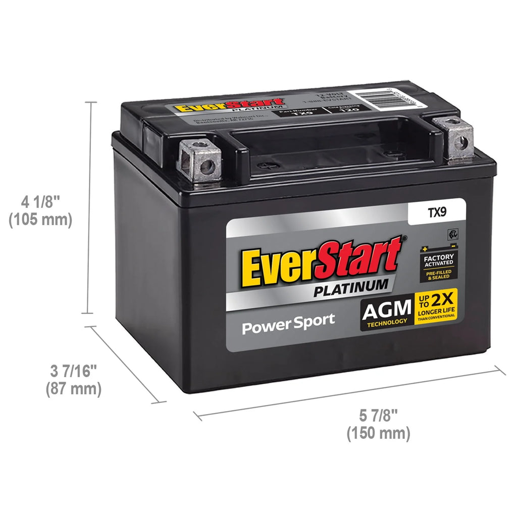 12 Volt 120 CCA Powersport Battery J77417