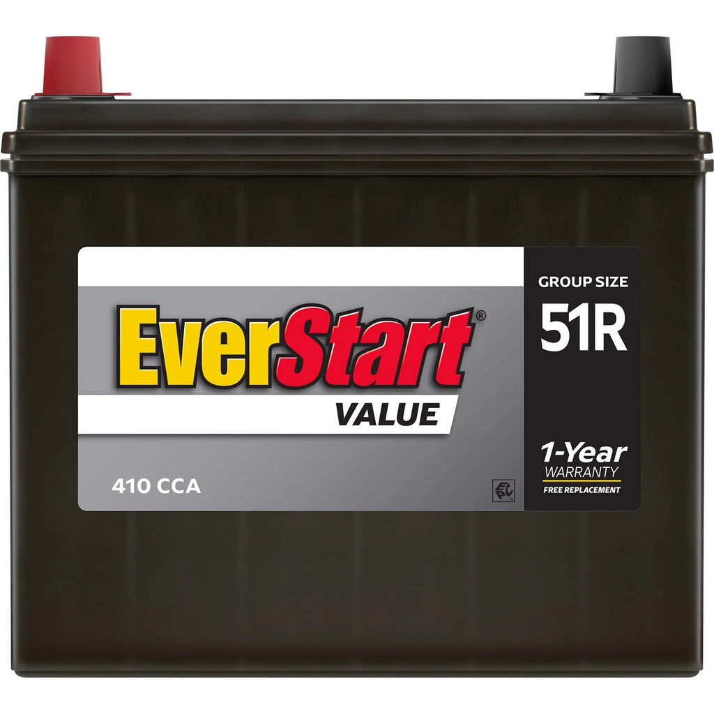 Lead Acid Automotive Battery Group Size 51R 12 Volt 410 CCA H614