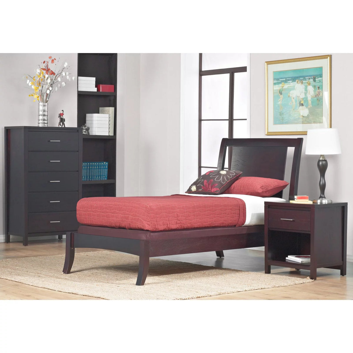 Storage Sleigh Bed I380421