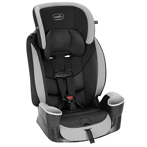 Harness Highback Booster Car Seat, Granite Gray, Polyester R255238