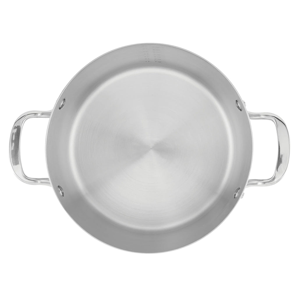 3-Ply Stainless Steel Induction Stockpot with Lid, 8 Quart D31374