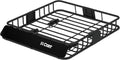 Black Steel Roof Rack Cargo Carrier C674928