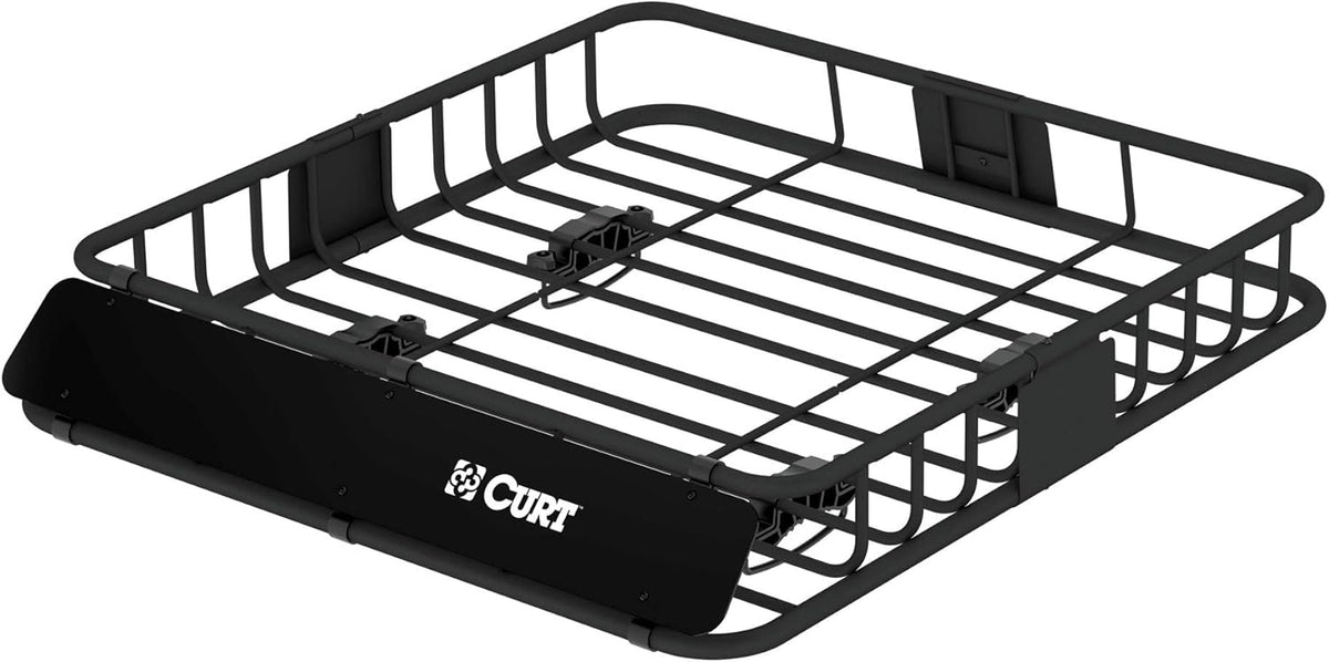Black Steel Roof Rack Cargo Carrier C674928