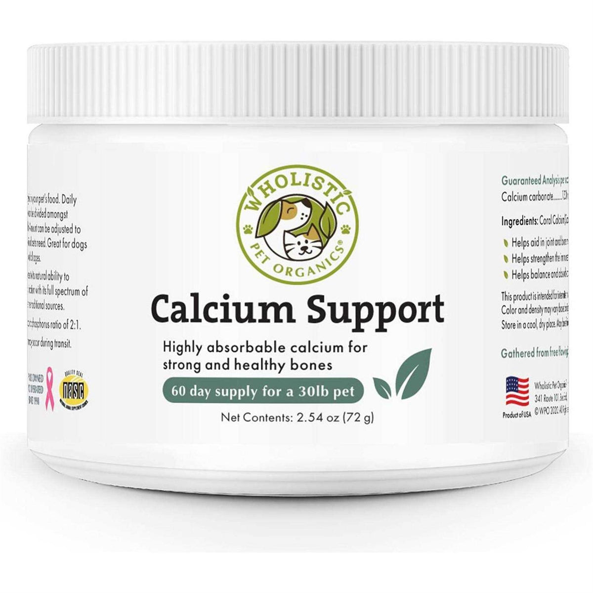 Calcium Support Pet Supplement T7532