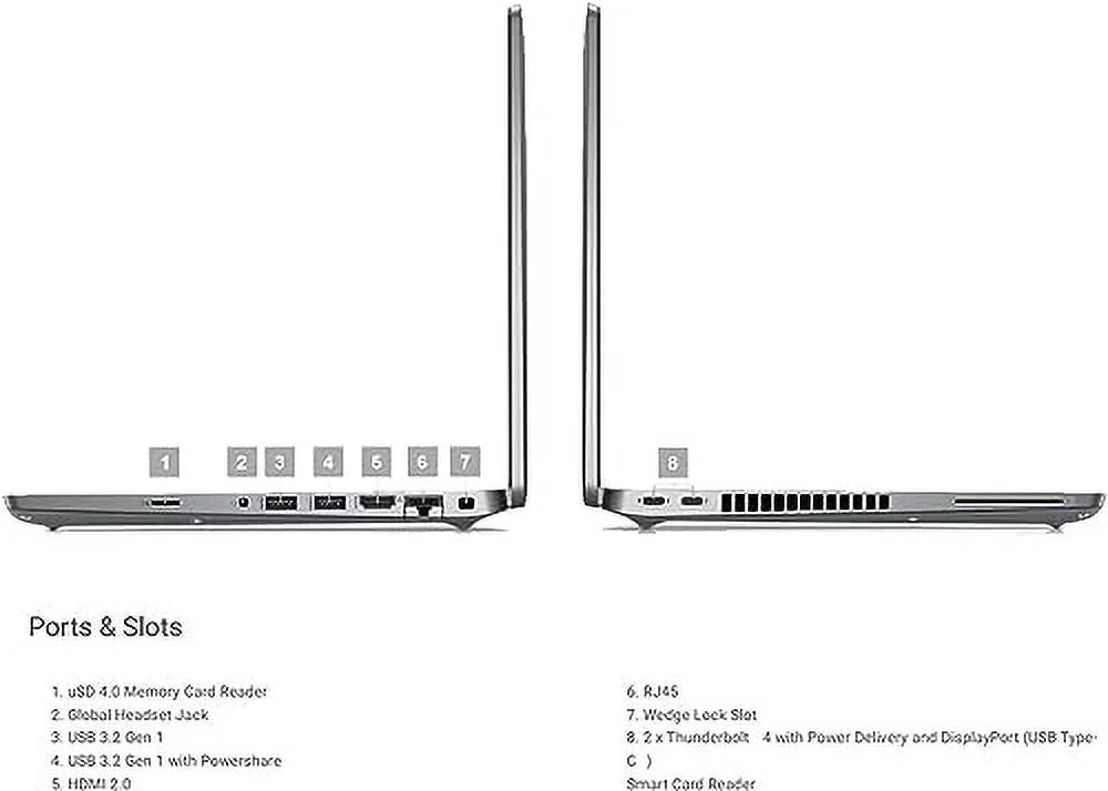14” FHD Business Laptop, Intel Core i5, 64GB RAM, 2TB SSD, Windows 11 Pro, Silver G22063