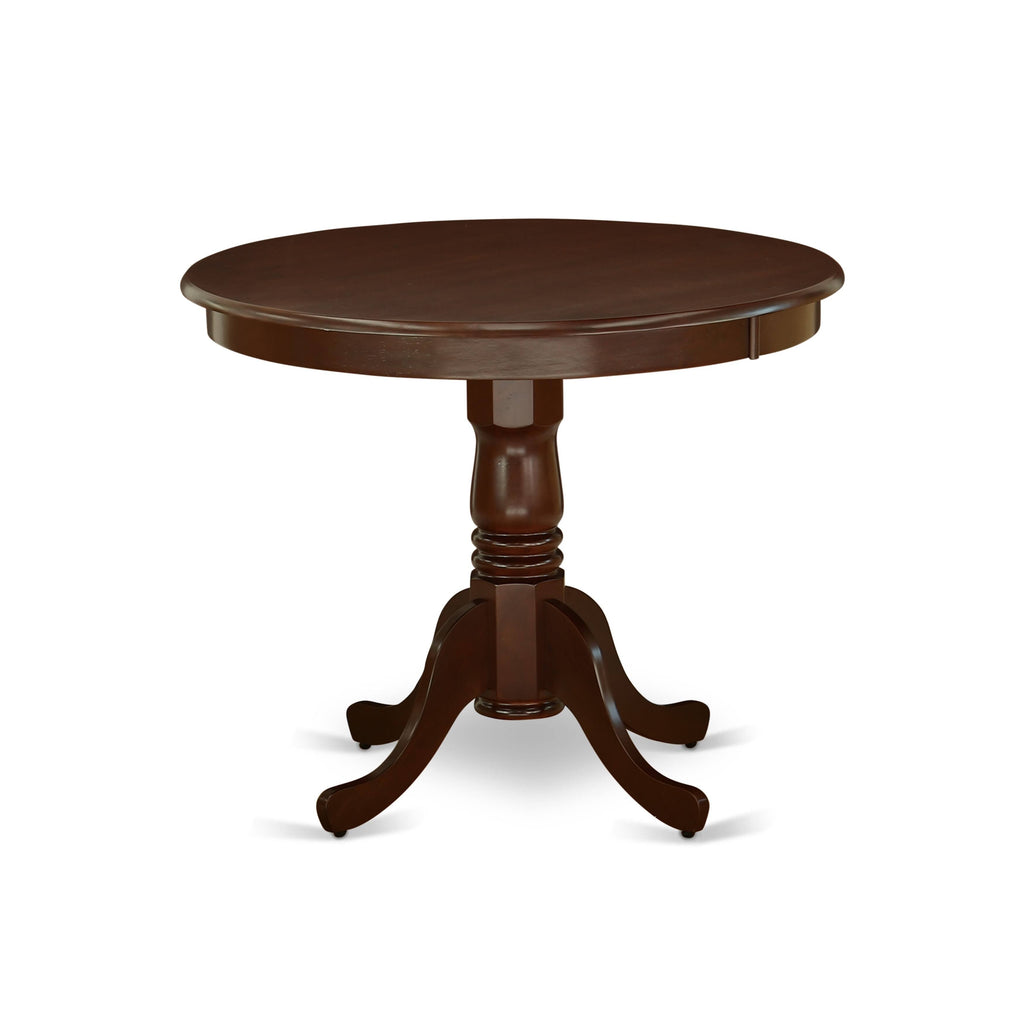 5pc Dining Room Table and Faux Leather Seat Chairs P58205