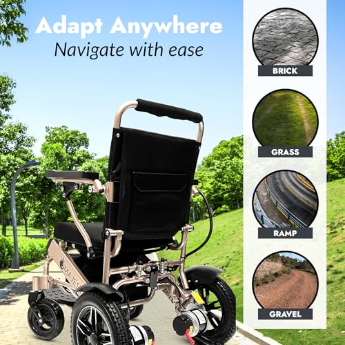 Foldable Lightweight Electric Wheelchair P76559