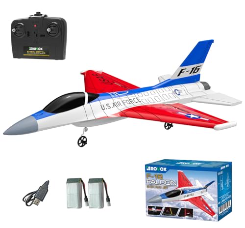 F16 Falcon Fighter Jet RC Plane with LED Lights, 2 Channel, 2 Batteries B30143