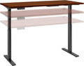 White Height Adjustable Standing Desk U246015