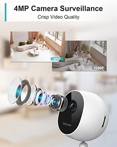 4MP Indoor Security Camera with Night Vision I1666
