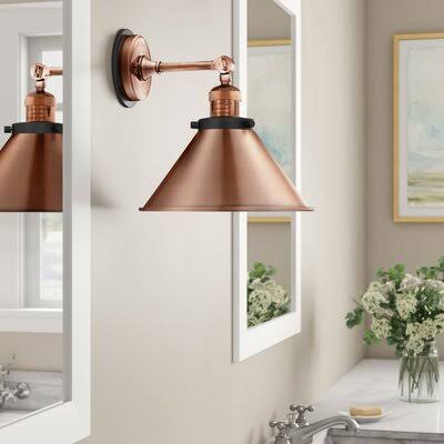 Antique Copper Armed Sconce Y944746