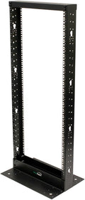 25U 2-Post Open Frame Server Rack Black L451