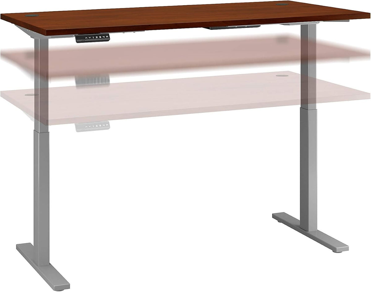 White Height Adjustable Standing Desk U246015