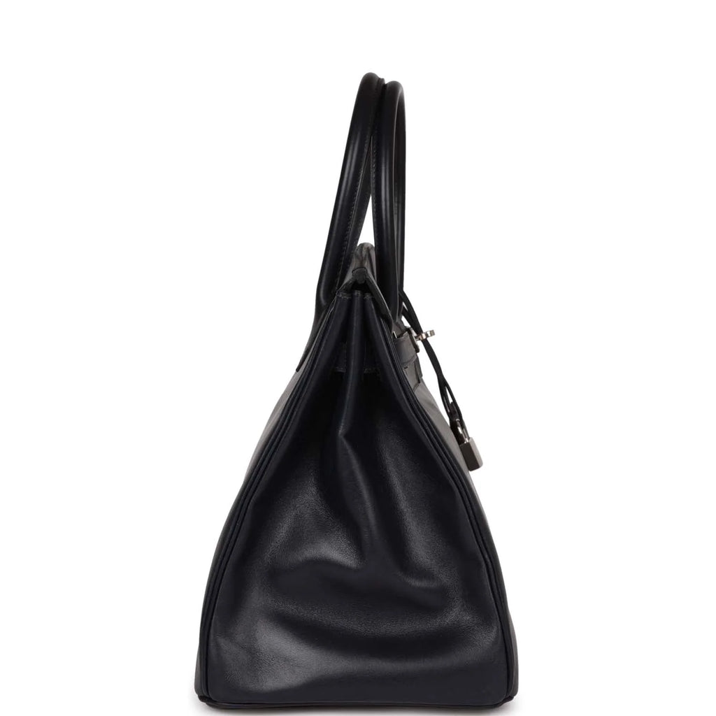 Vintage Box Leather Handbag N9403