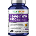 Feverfew 1520mg 200 Vegetarian Caps Q555