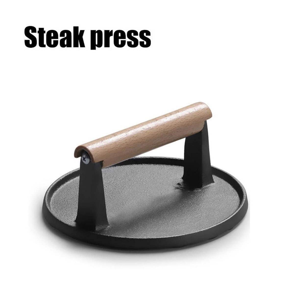 Burger Press with Wooden Handle T934