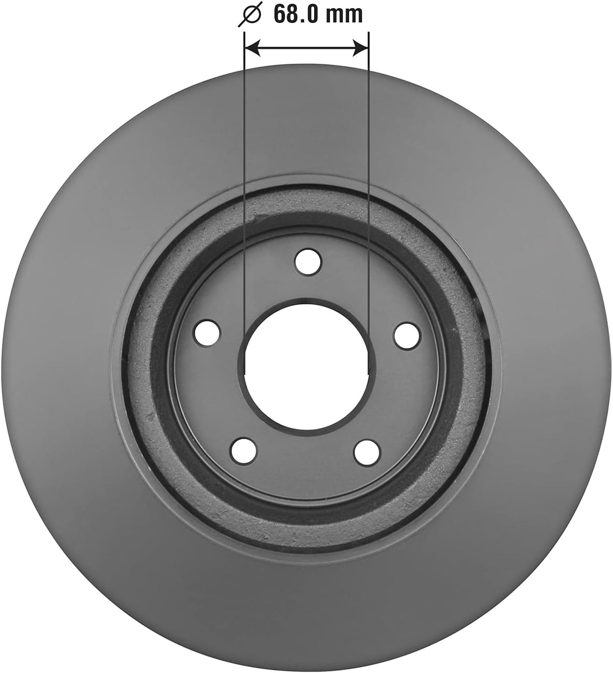 Front Brake Rotor Pack of 2 C69725