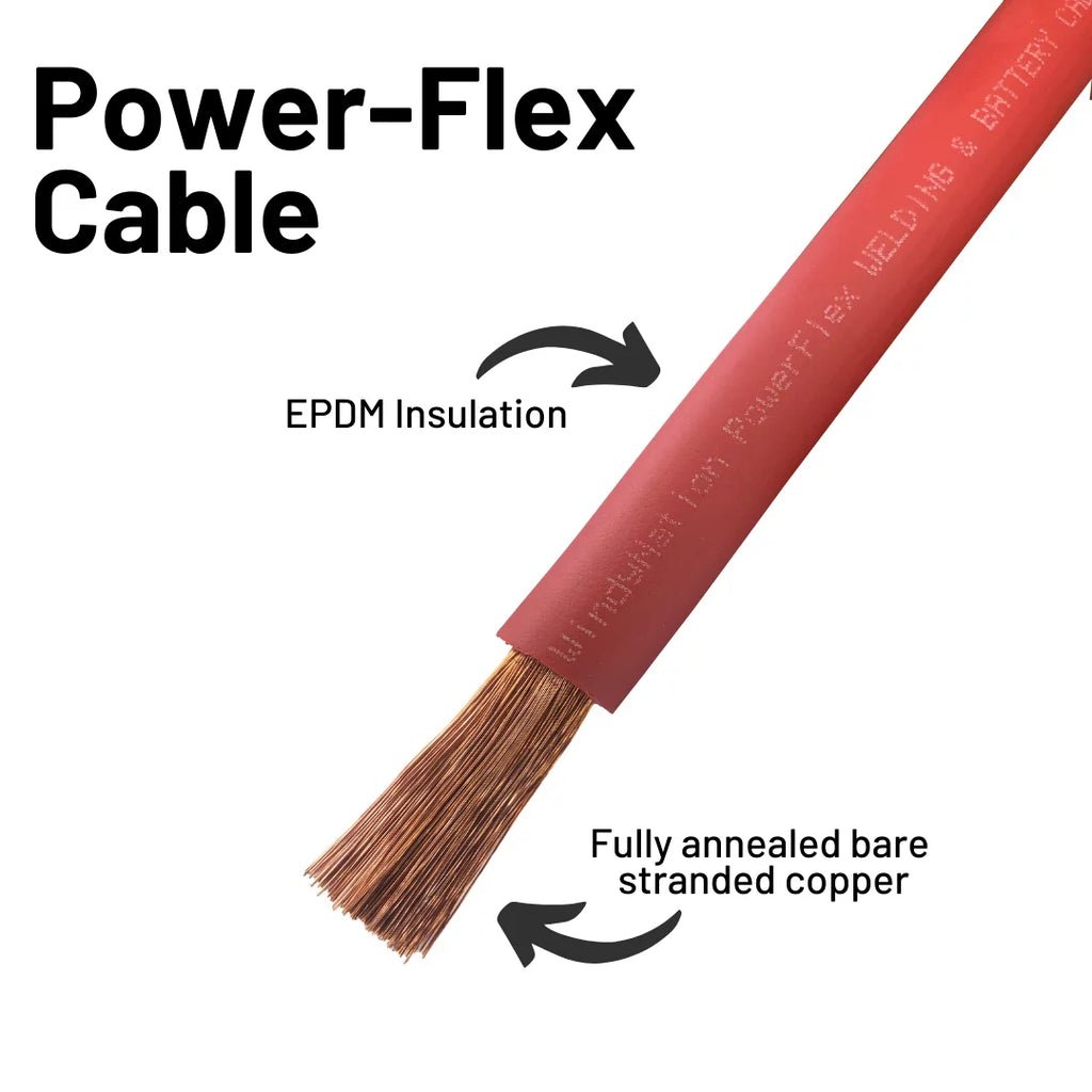 50 ft. Red Welding Cable T444936