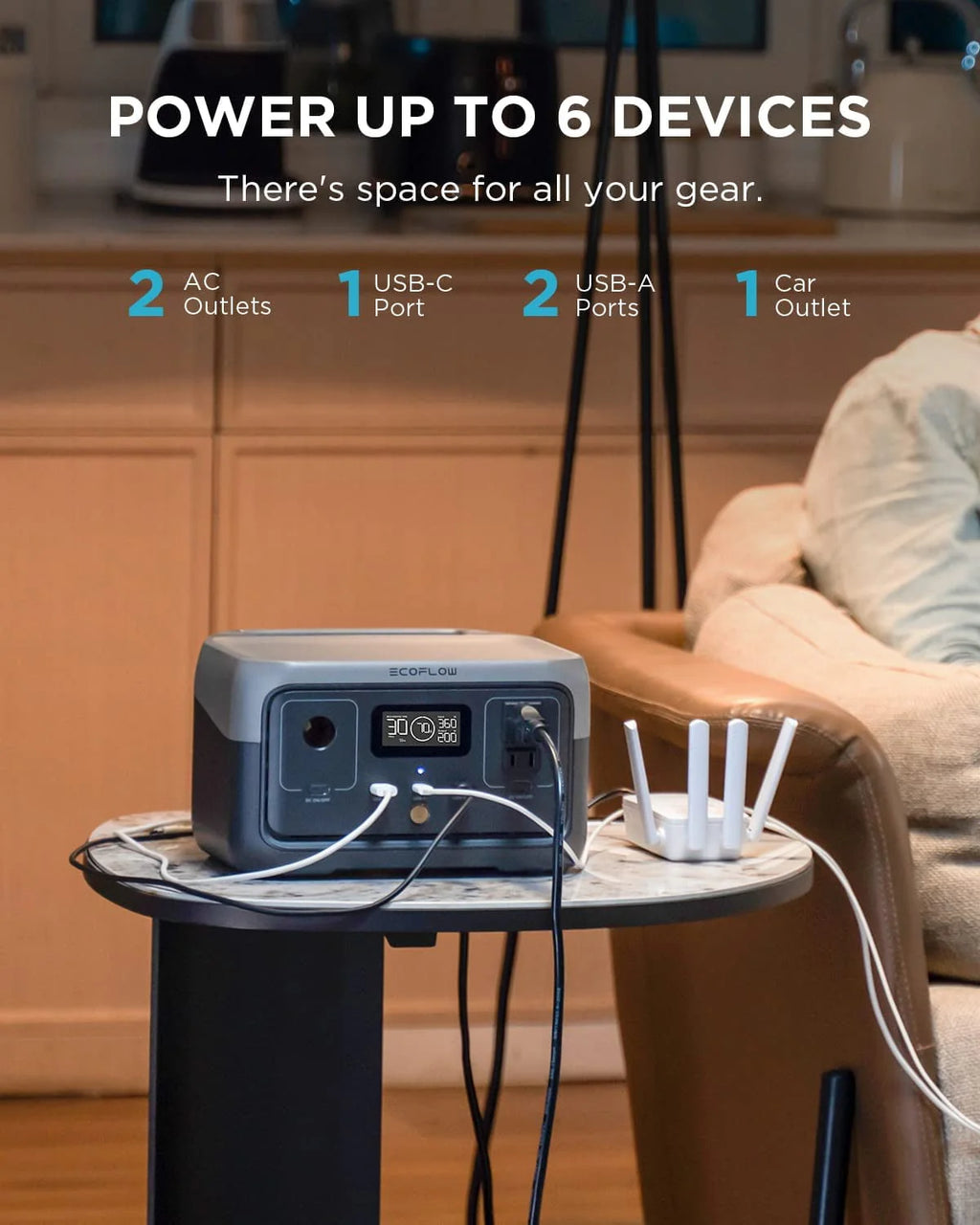 Portable Power Station 256Wh 600W N547