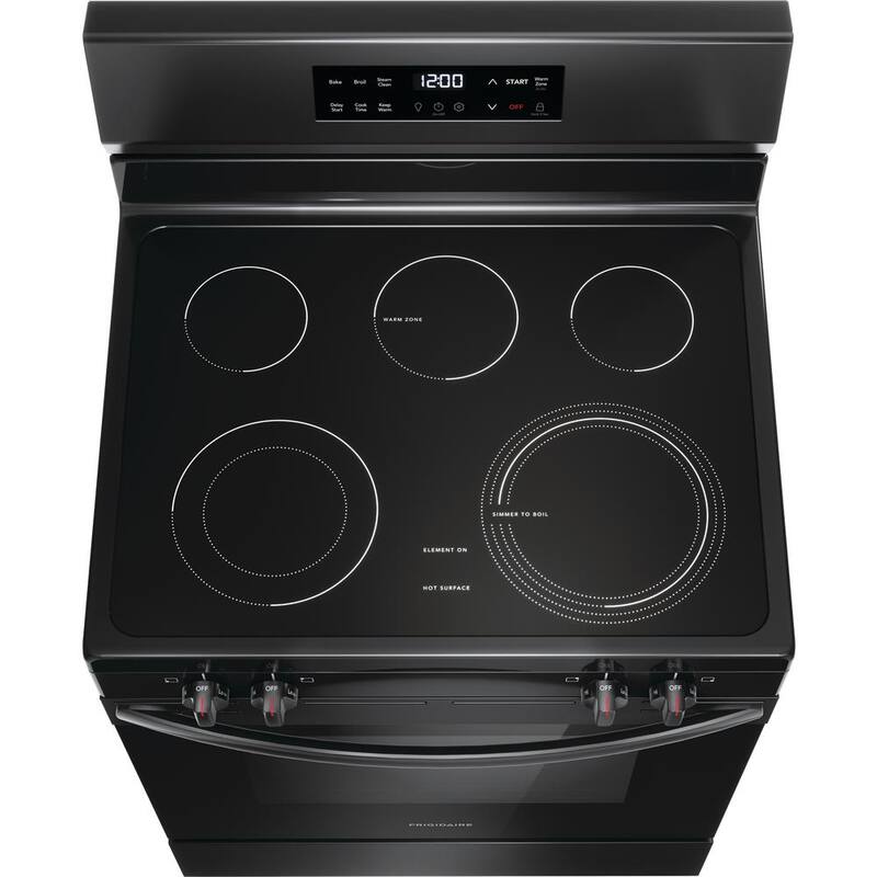 5 Element Freestanding Electric Range in Black N7347