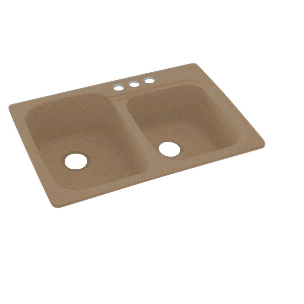 Double Basin Dual Mount Kitchen Sink V92463
