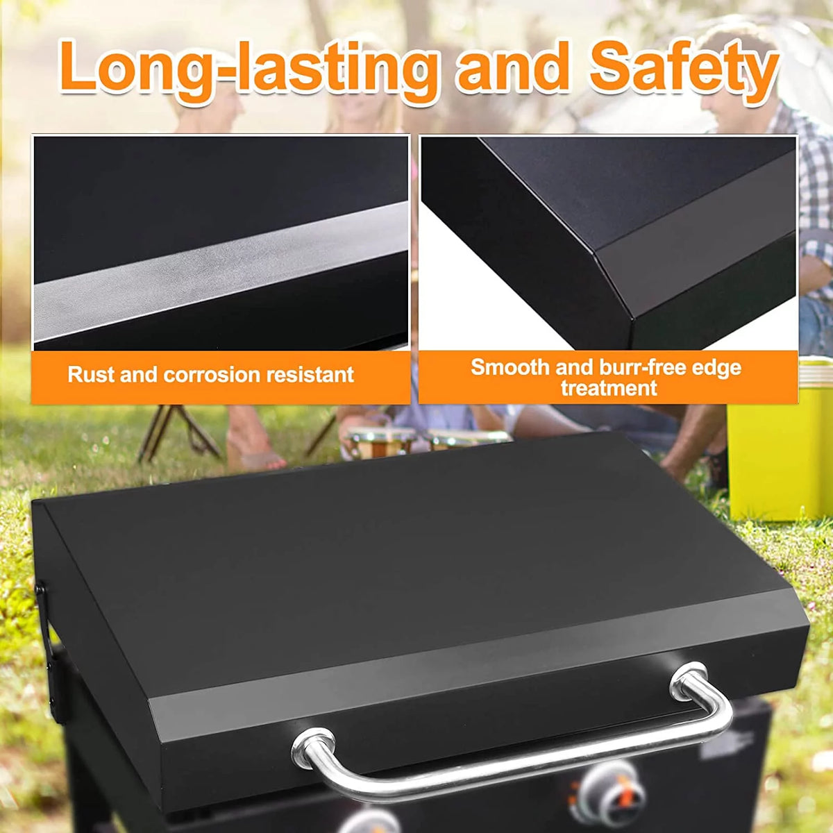 Hinged Lid for 28 inch Griddle A386857