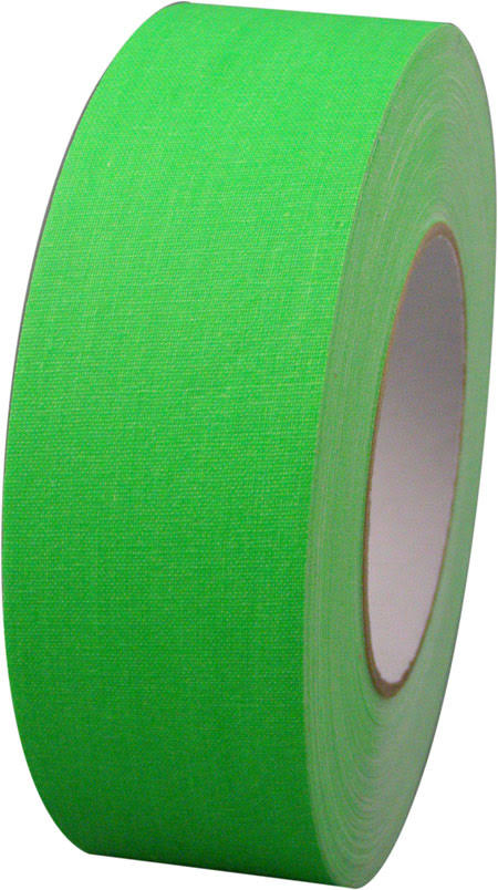 Neon Green Gaffers Tape 24 Rolls B52130