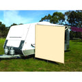 Wheat RV Awning Privacy Side Sunblock Shade Drop 8 x 8ft G9076