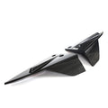 Gloss Black Carbon Fiber Rear Bumper Lip Splitter Diffuser Canards Pair 2PCS M57204