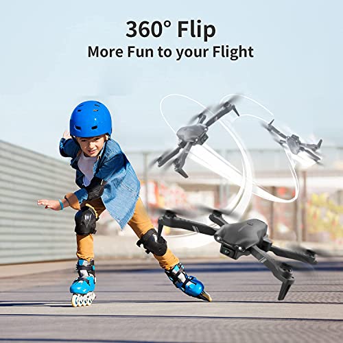 Black 1080P HD FPV Camera Drone with 2 Batteries Z541409
