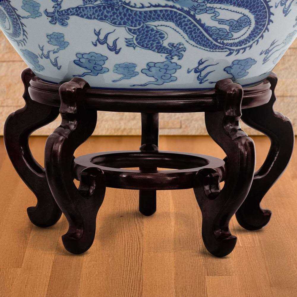 Rosewood Fishbowl Stand N32462