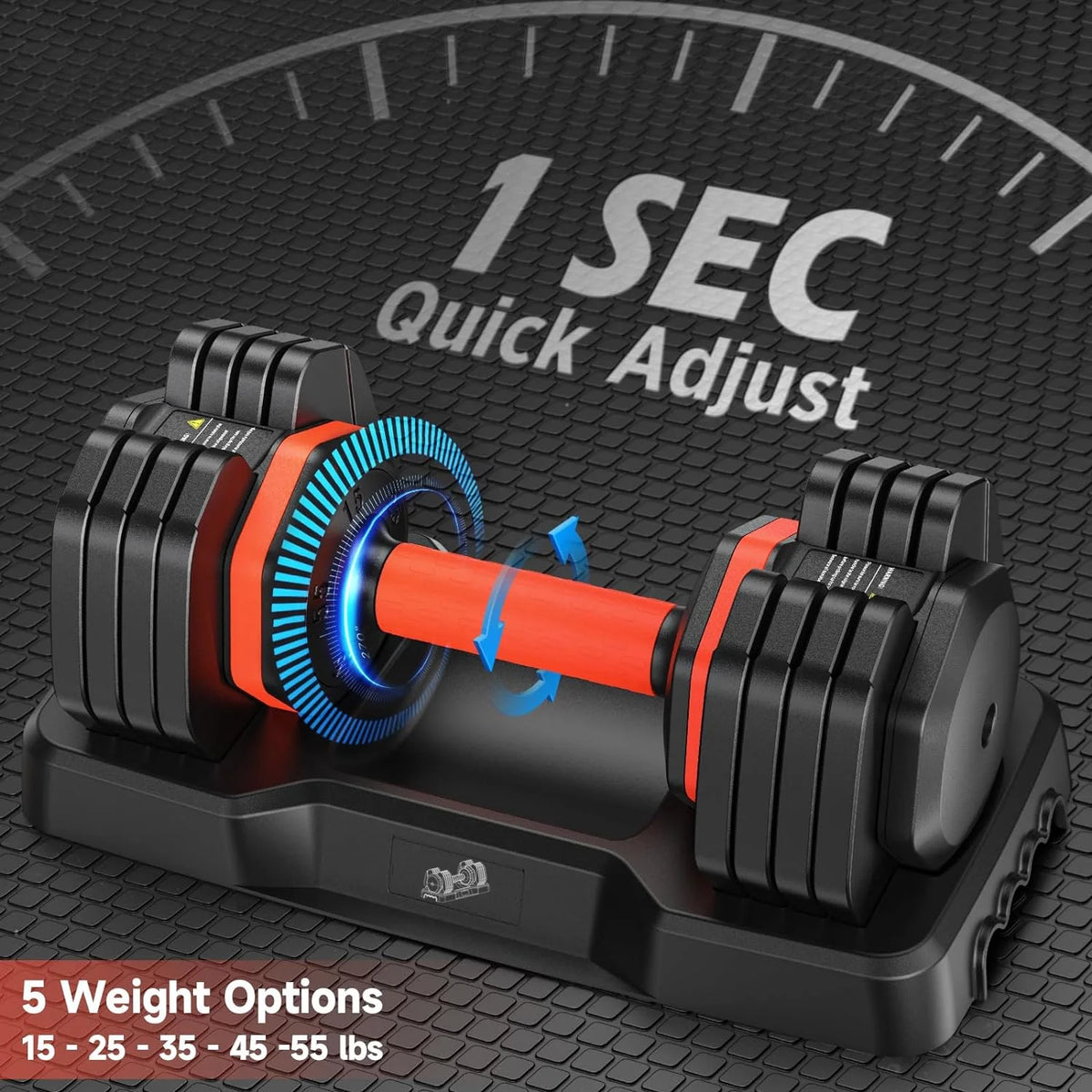 55LB Adjustable Dumbbells Q1414
