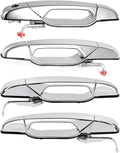 Door Handles 4 PCS Front Rear Driver & Passenger Side D84235