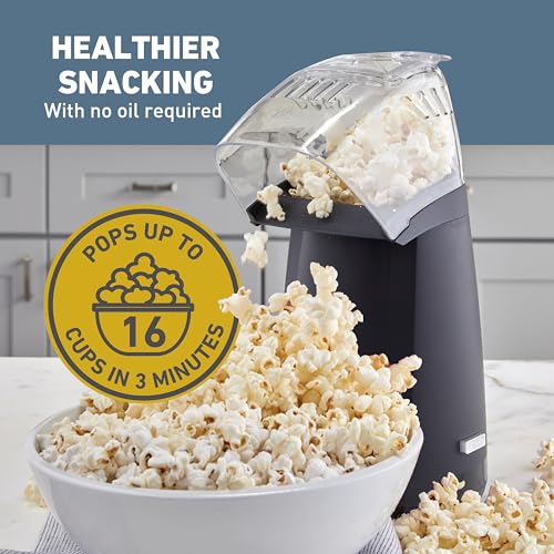 4-Quart Black Popcorn Machine P618088