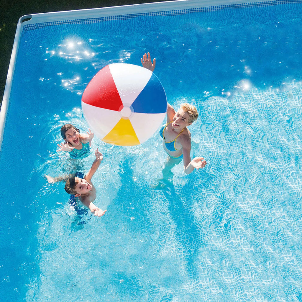 Rectangular Above Ground Swimming Pool Set H24897