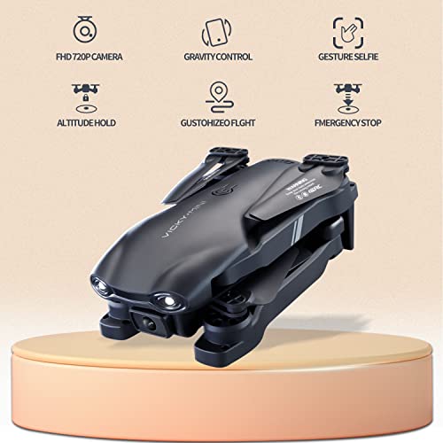 Black 1080P HD FPV Camera Drone with 2 Batteries Z541409