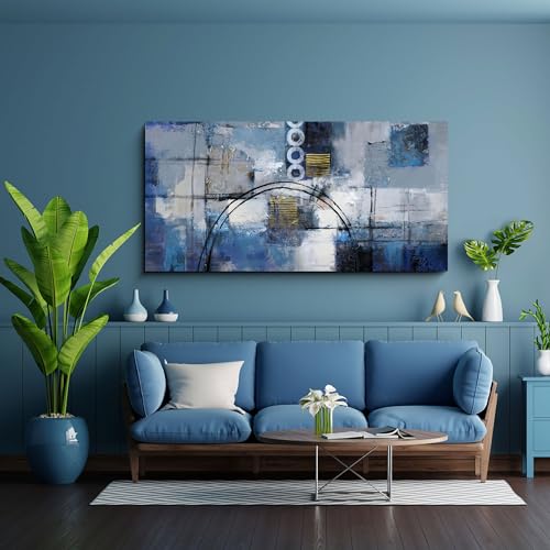 Large Abstract Canvas Wall Art 30x60 F753