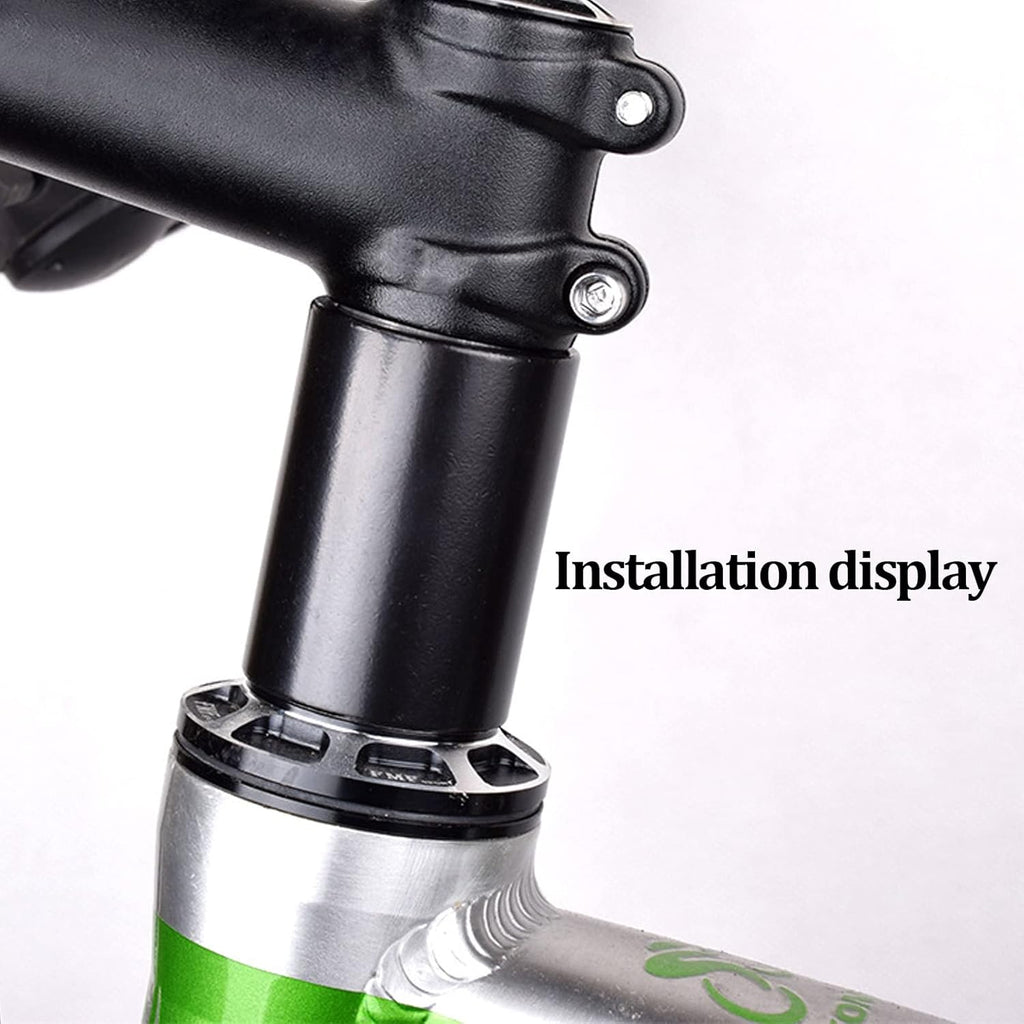 Black Aluminum Alloy 50mm Bicycle Headset Spacer Q8427