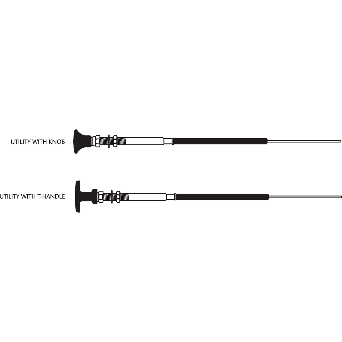 Cable Knob T Hand 15& Q66270