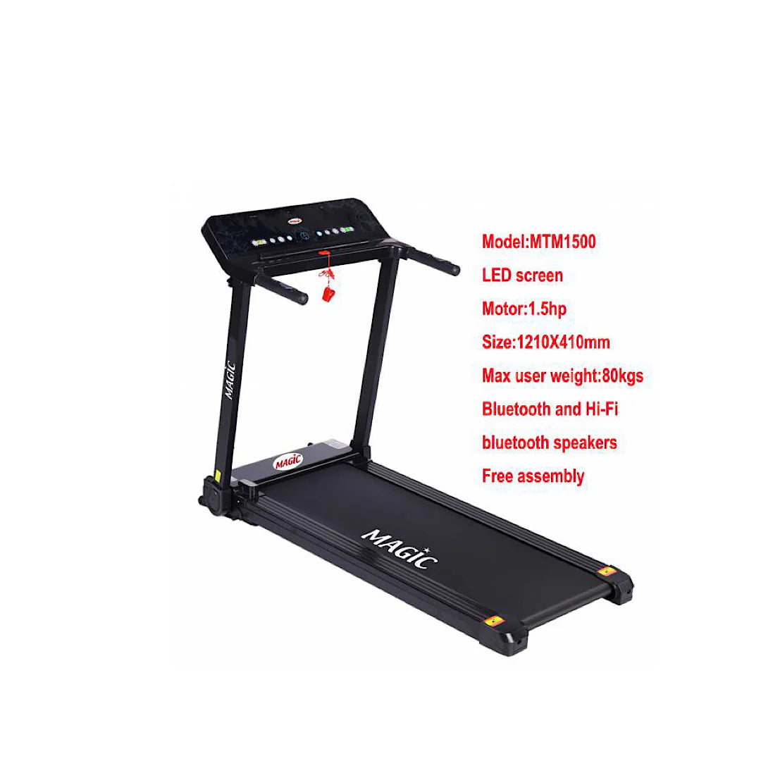 Treadmill 1.5h 80kg Bluetooth Hi-fi S648672