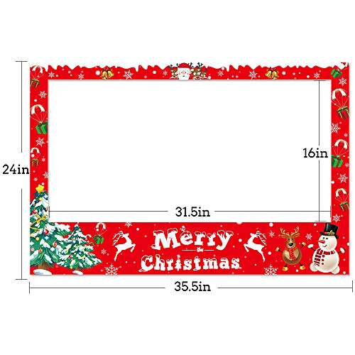 Christmas Photo Booth Props Frame D28571