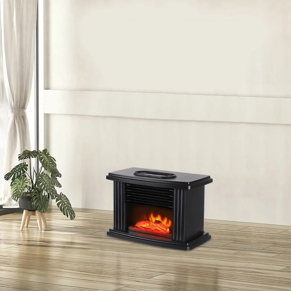 1000W Mini Electric Fireplace Stove Heater V35090
