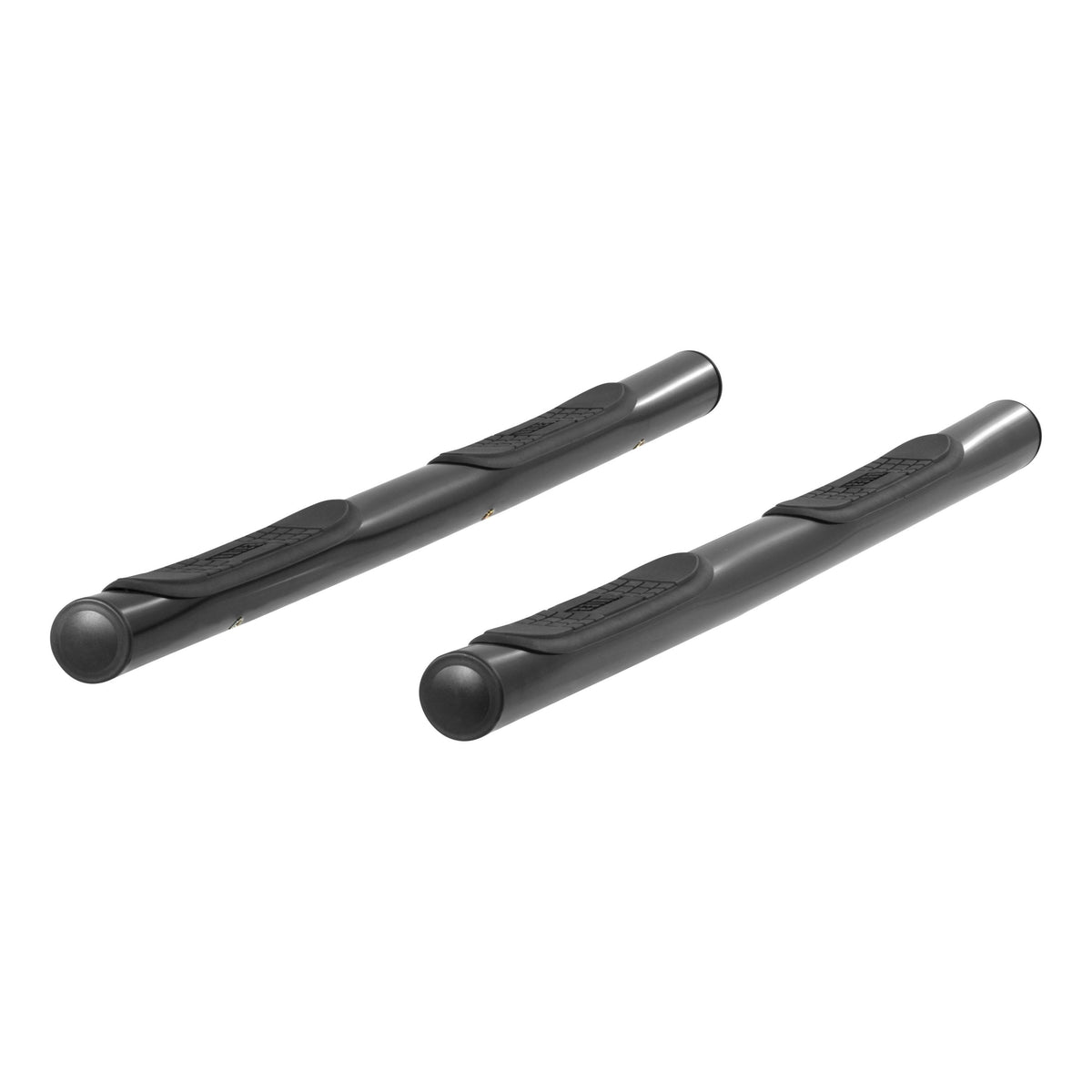 Black 3-Inch Round Side Bars X3250