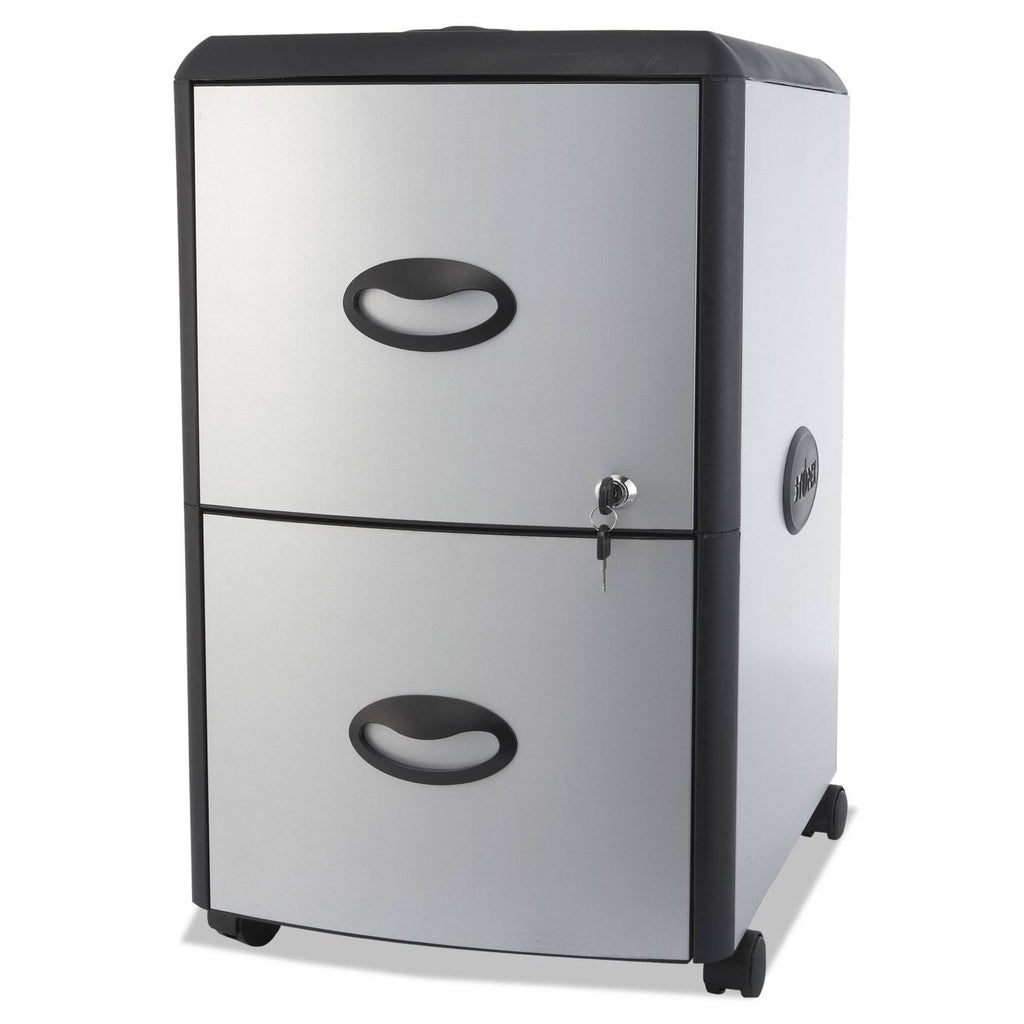 Mobile Filing Cabinet with Metal Siding B62623
