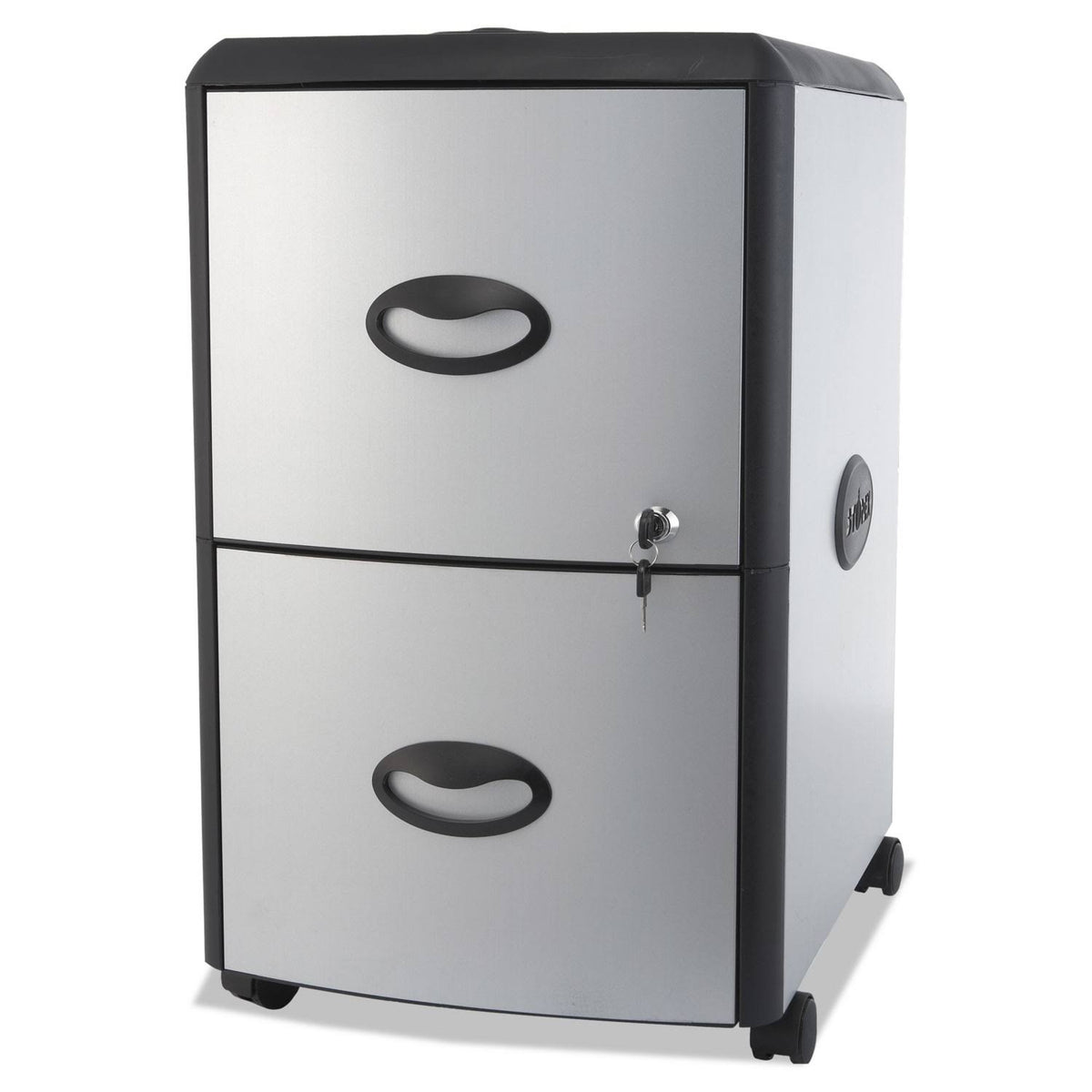 Mobile Filing Cabinet with Metal Siding B62623