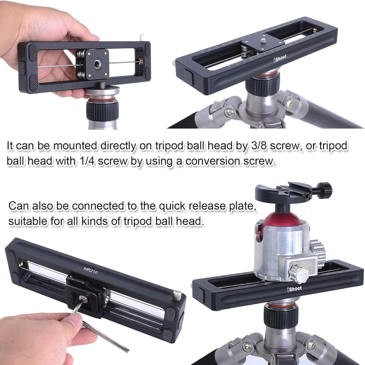 Macro Focusing Rail Slider for DSLR MILC Camera R2470
