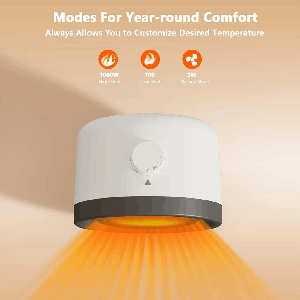 1000W Ceramic Electric Space Heater X872
