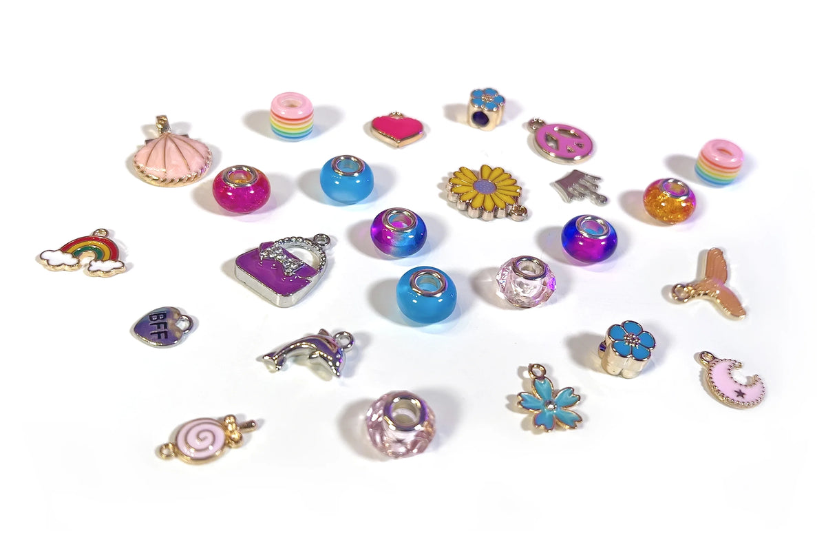 Multicolor Charm Jewelry Craft Kit Y3631