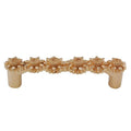 Polished Gold Center Bar Pull V2499